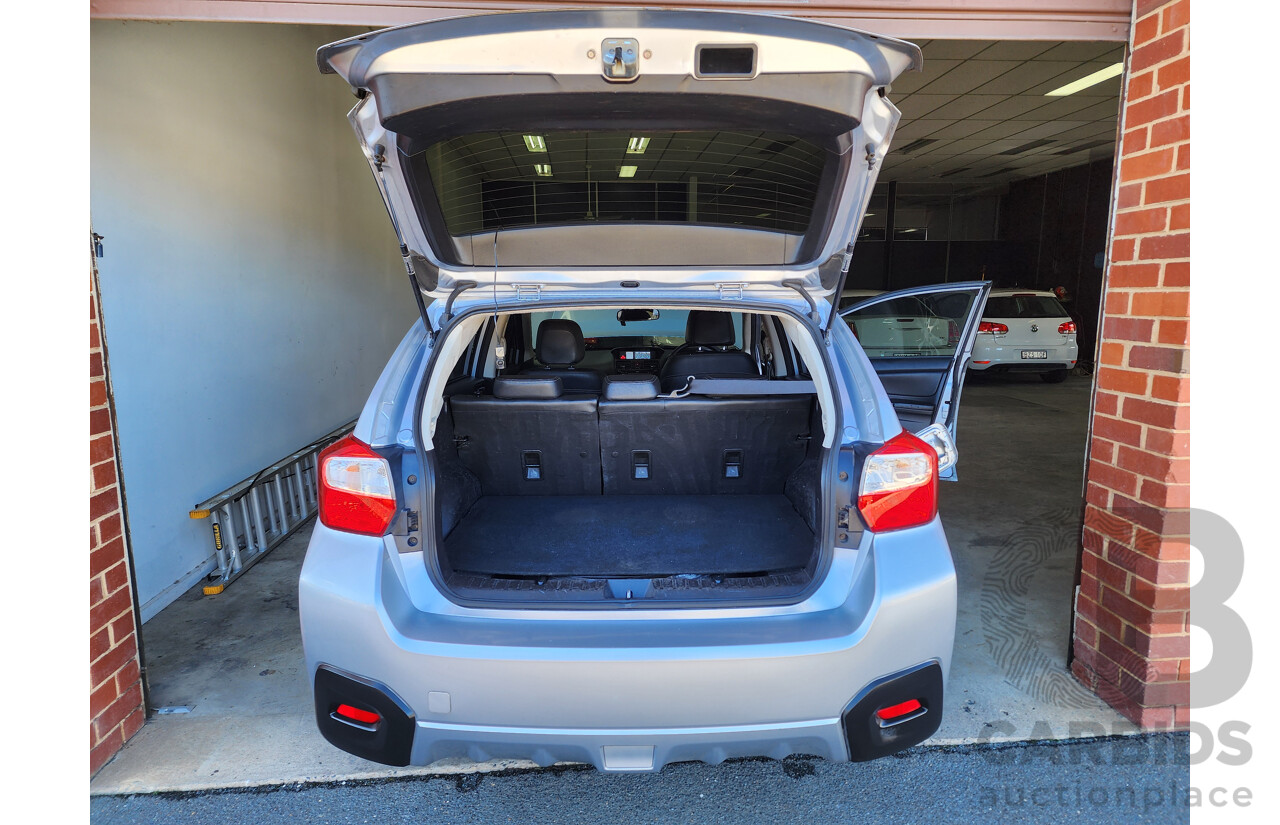 4/2014 Subaru XV 2.0i-S MY14 4d Wagon Silver 2.0L
