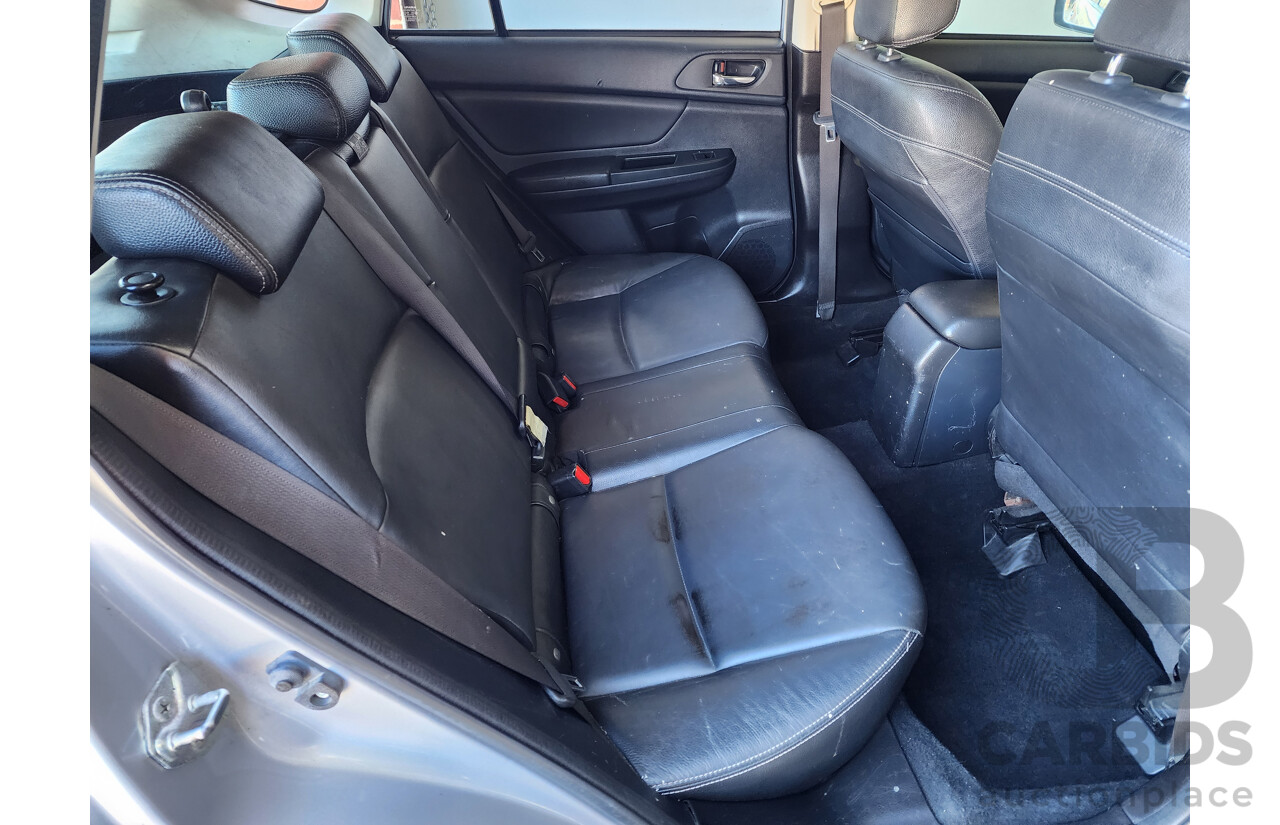 4/2014 Subaru XV 2.0i-S MY14 4d Wagon Silver 2.0L