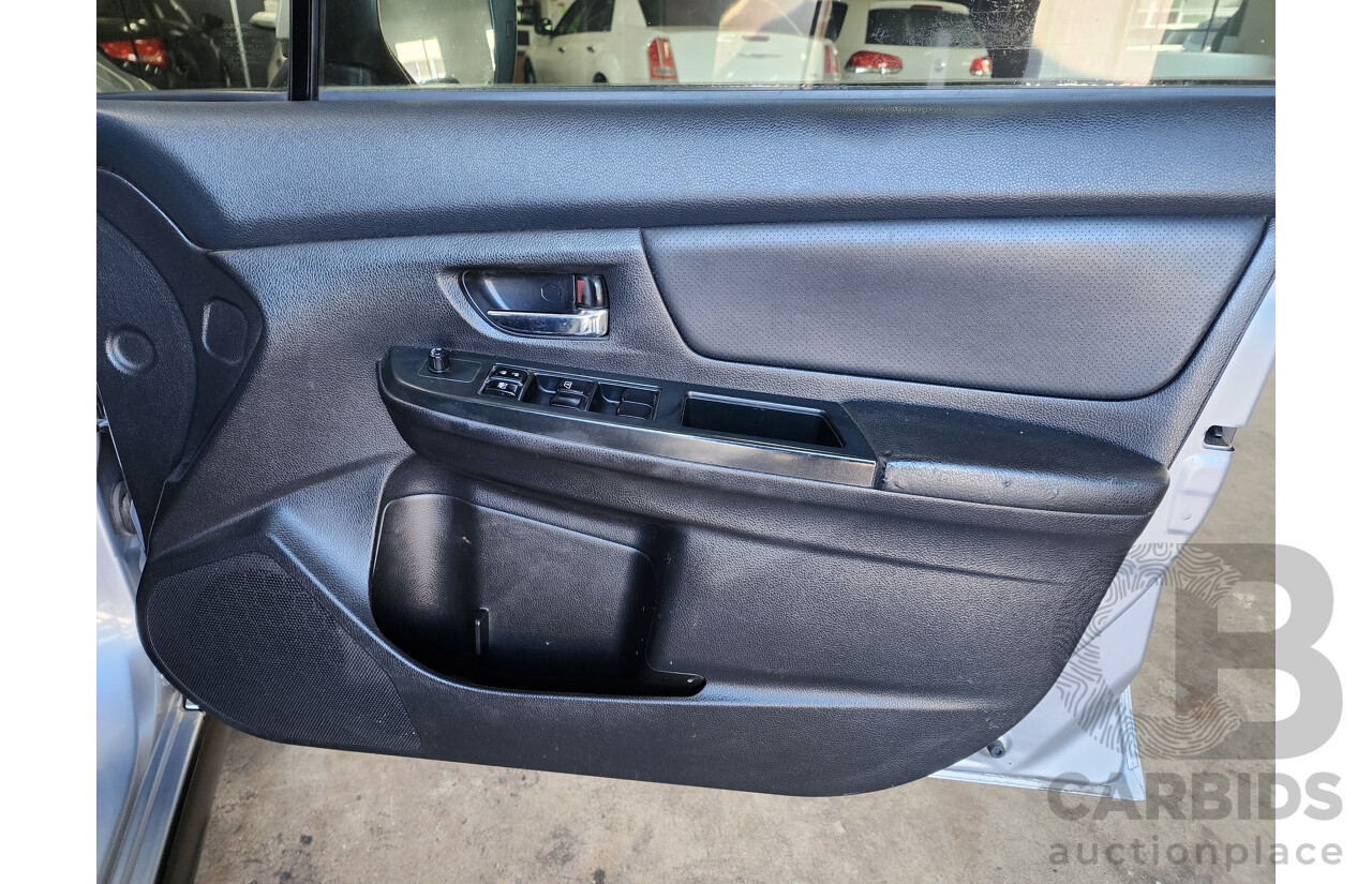 4/2014 Subaru XV 2.0i-S MY14 4d Wagon Silver 2.0L