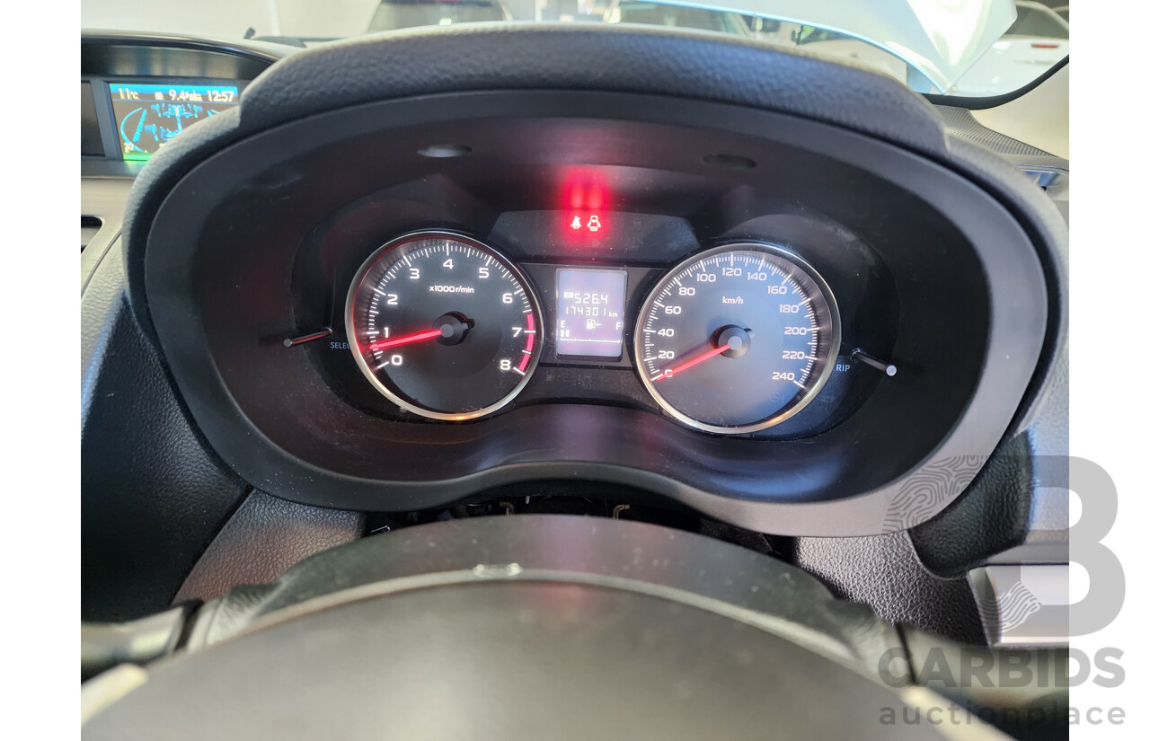 4/2014 Subaru XV 2.0i-S MY14 4d Wagon Silver 2.0L