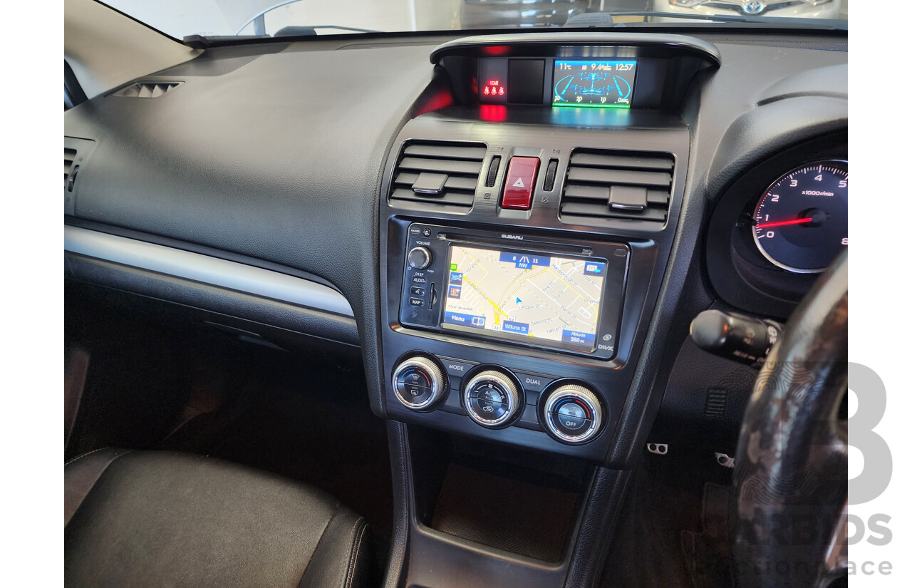 4/2014 Subaru XV 2.0i-S MY14 4d Wagon Silver 2.0L
