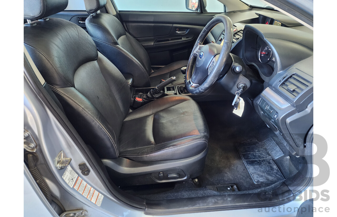 4/2014 Subaru XV 2.0i-S MY14 4d Wagon Silver 2.0L
