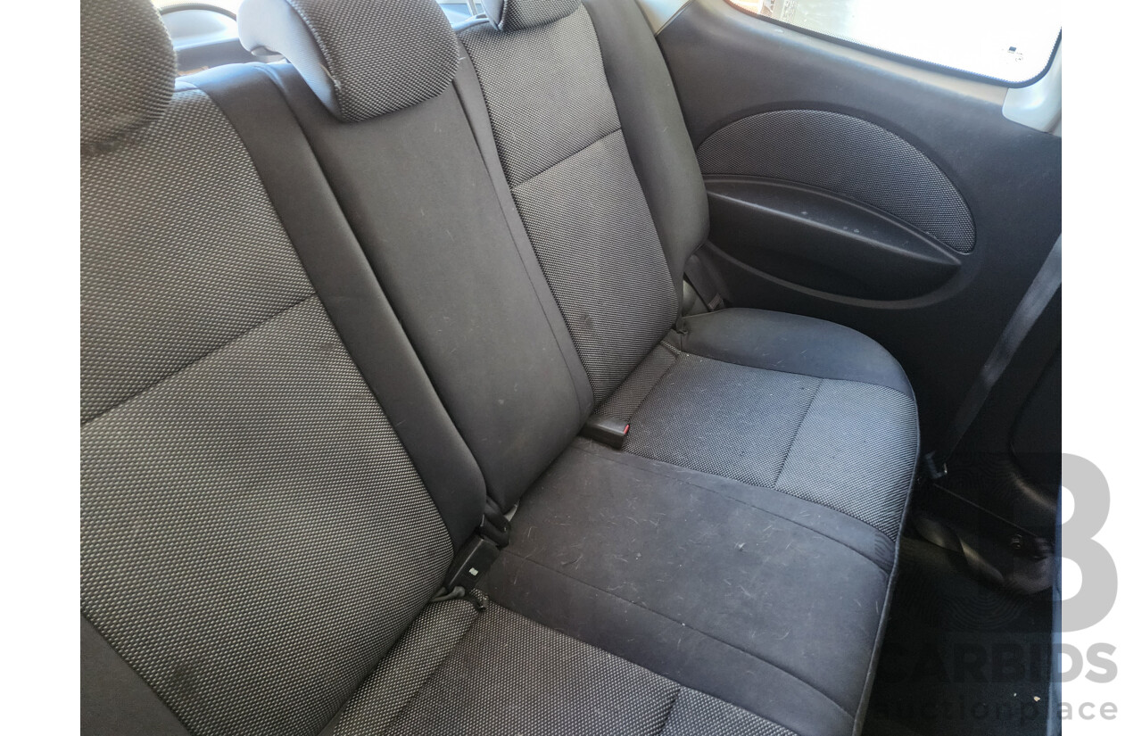 4/2008 Holden Barina  TK MY08 3d Hatchback White 1.6L