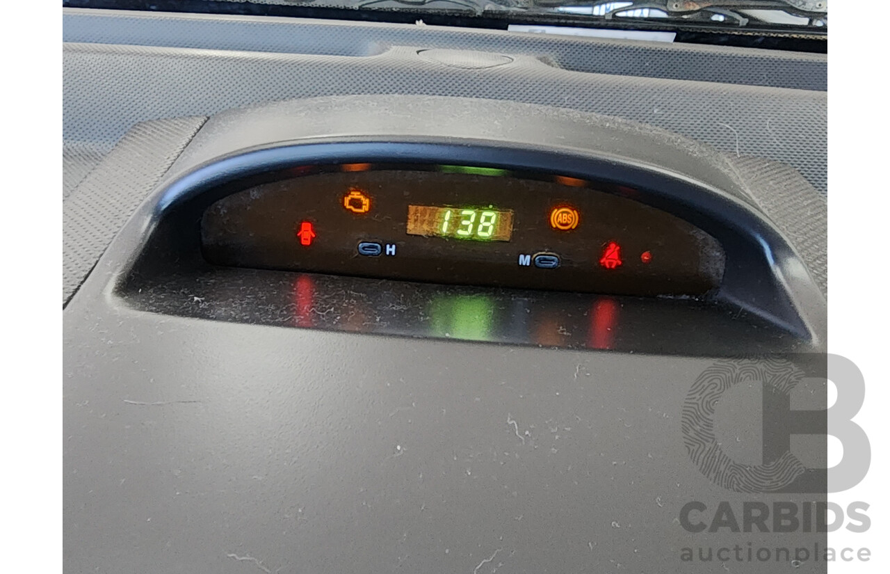 4/2008 Holden Barina  TK MY08 3d Hatchback White 1.6L