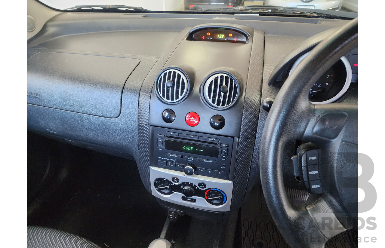 4/2008 Holden Barina  TK MY08 3d Hatchback White 1.6L