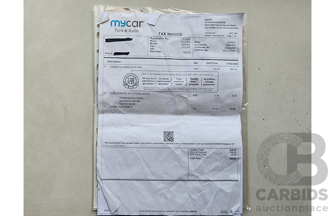 4/2008 Holden Barina  TK MY08 3d Hatchback White 1.6L