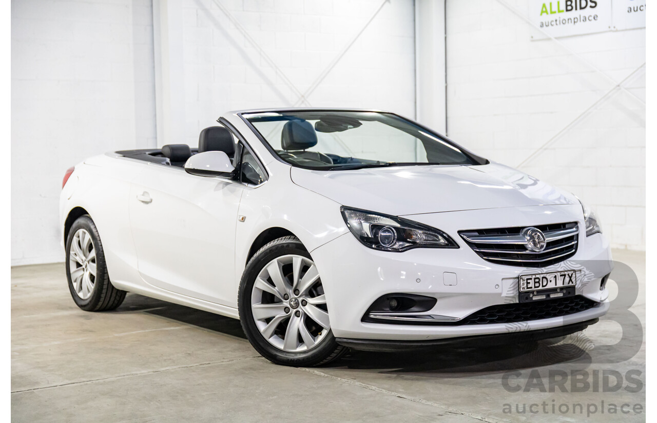 5/2015 Holden Cascada  CJ 2d Convertible Summit White Turbo 1.6L
