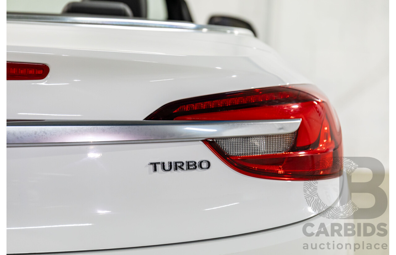 5/2015 Holden Cascada  CJ 2d Convertible Summit White Turbo 1.6L