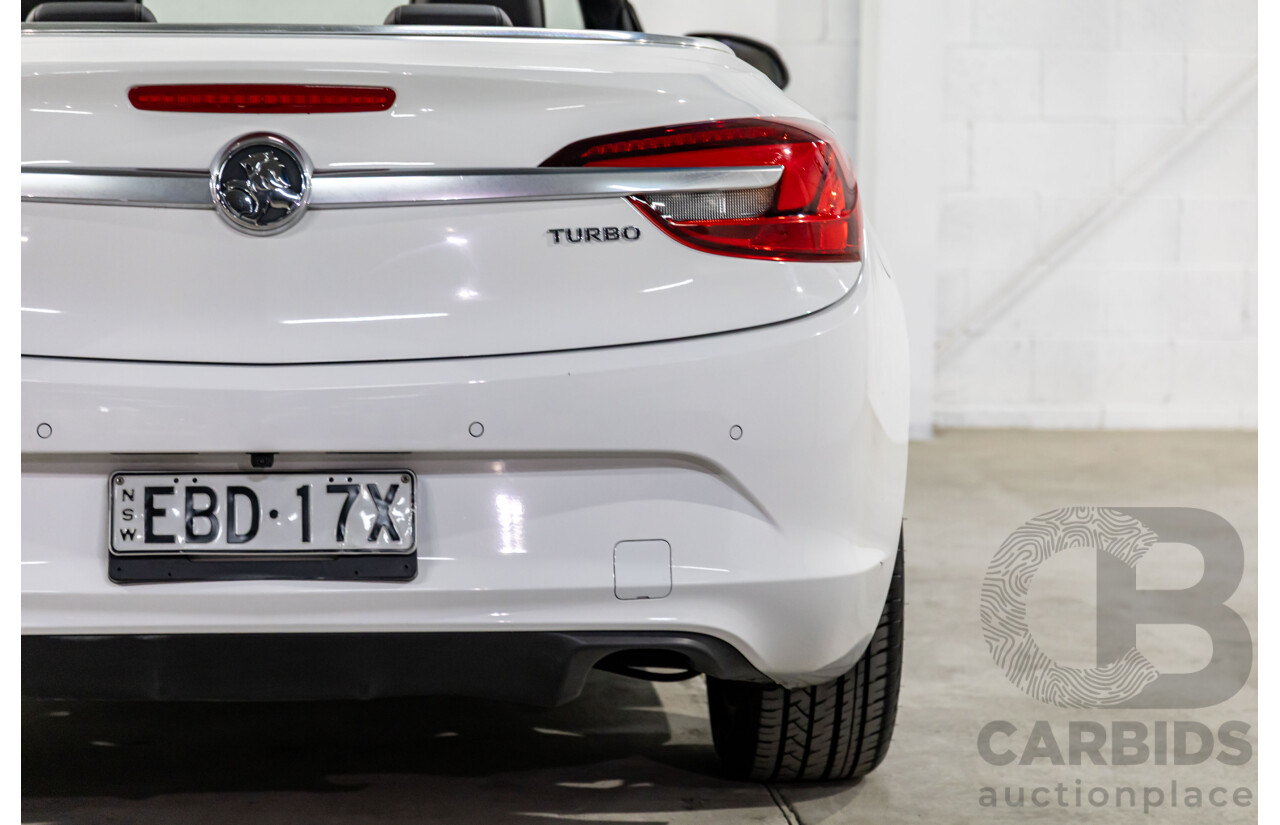 5/2015 Holden Cascada  CJ 2d Convertible Summit White Turbo 1.6L