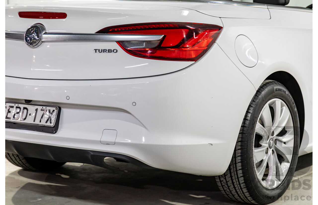 5/2015 Holden Cascada  CJ 2d Convertible Summit White Turbo 1.6L