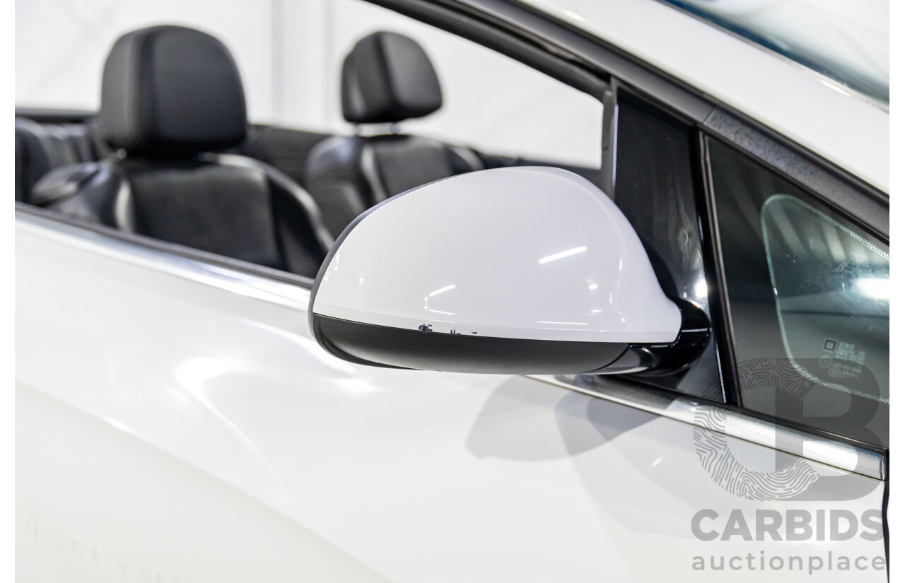 5/2015 Holden Cascada  CJ 2d Convertible Summit White Turbo 1.6L