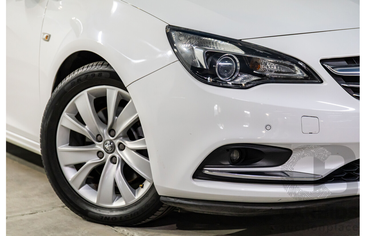 5/2015 Holden Cascada  CJ 2d Convertible Summit White Turbo 1.6L