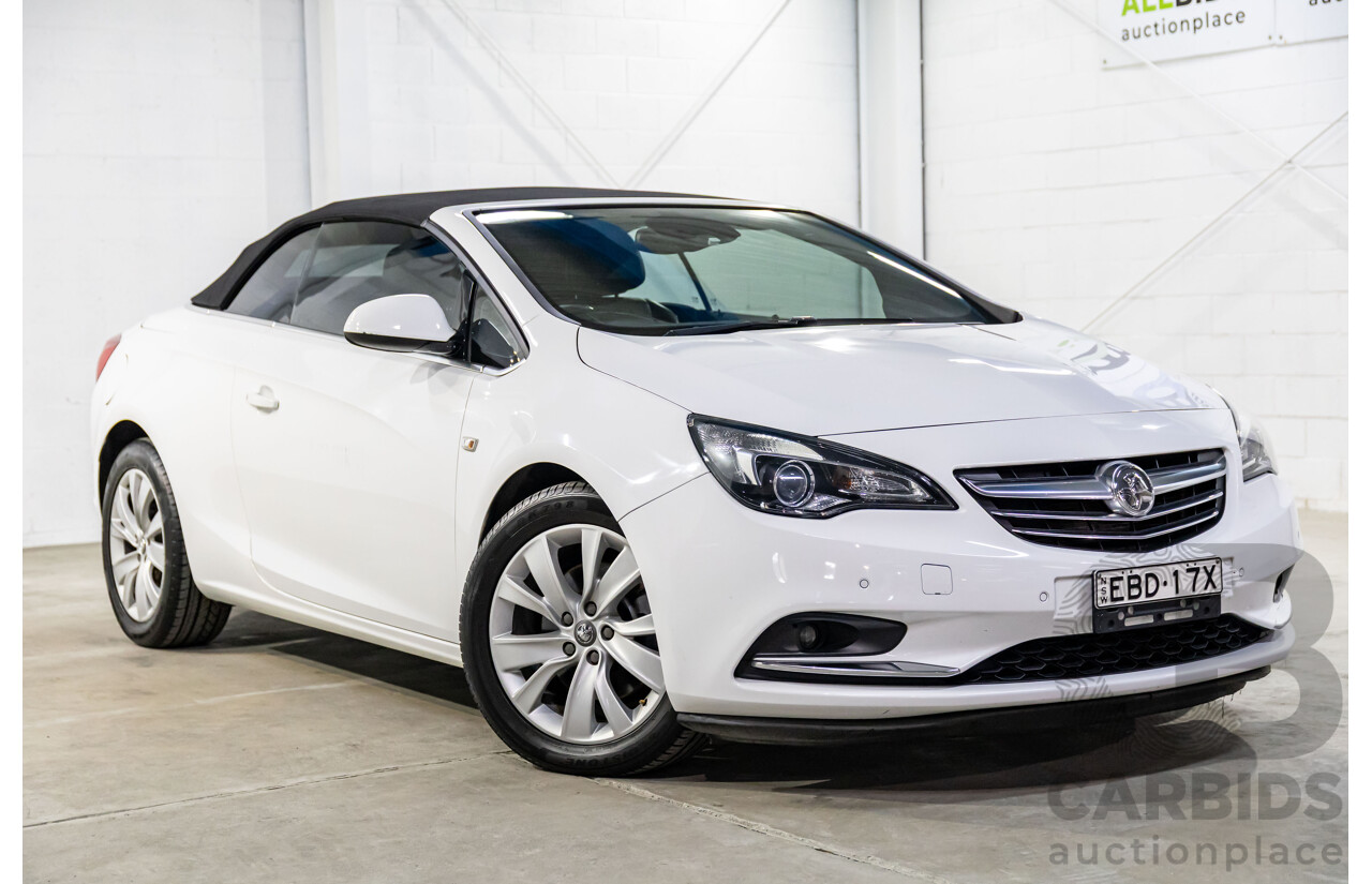 5/2015 Holden Cascada  CJ 2d Convertible Summit White Turbo 1.6L