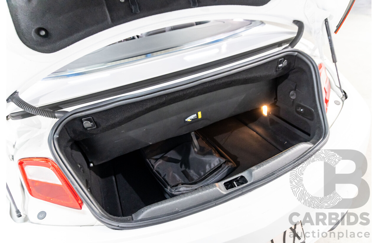 5/2015 Holden Cascada  CJ 2d Convertible Summit White Turbo 1.6L