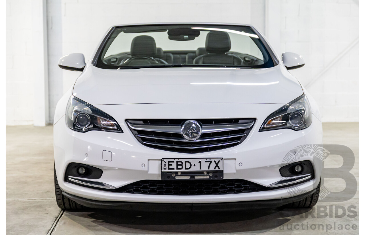 5/2015 Holden Cascada  CJ 2d Convertible Summit White Turbo 1.6L