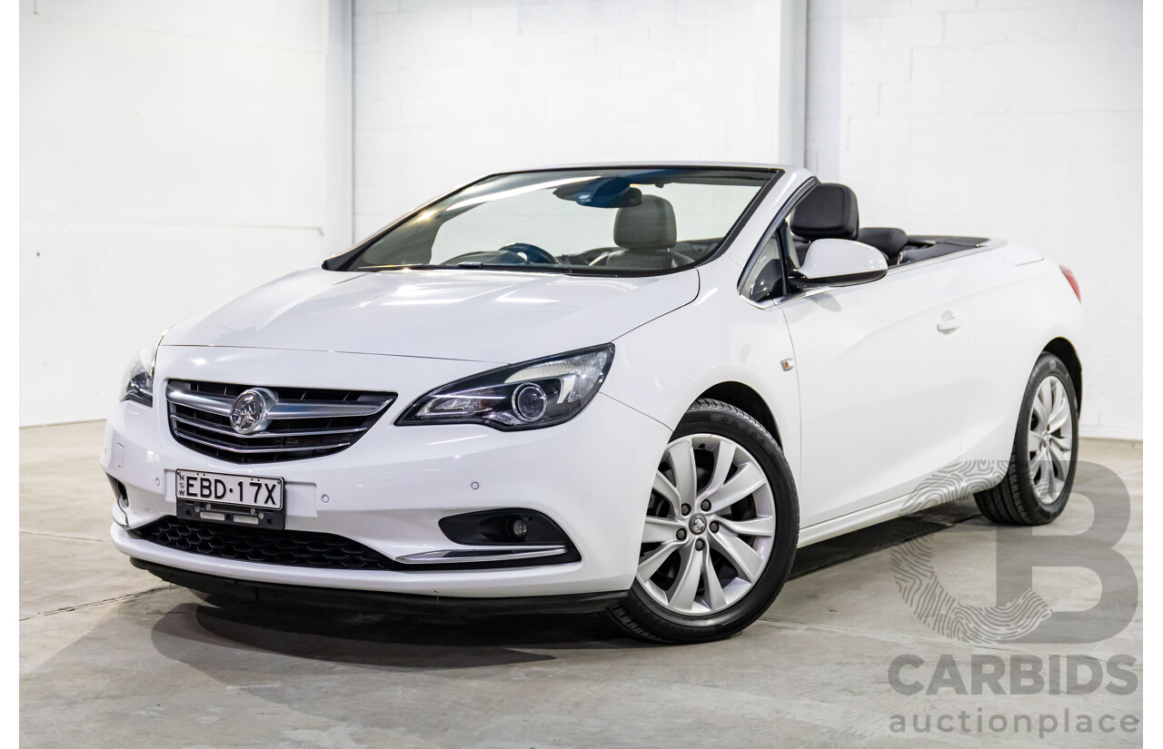 5/2015 Holden Cascada  CJ 2d Convertible Summit White Turbo 1.6L