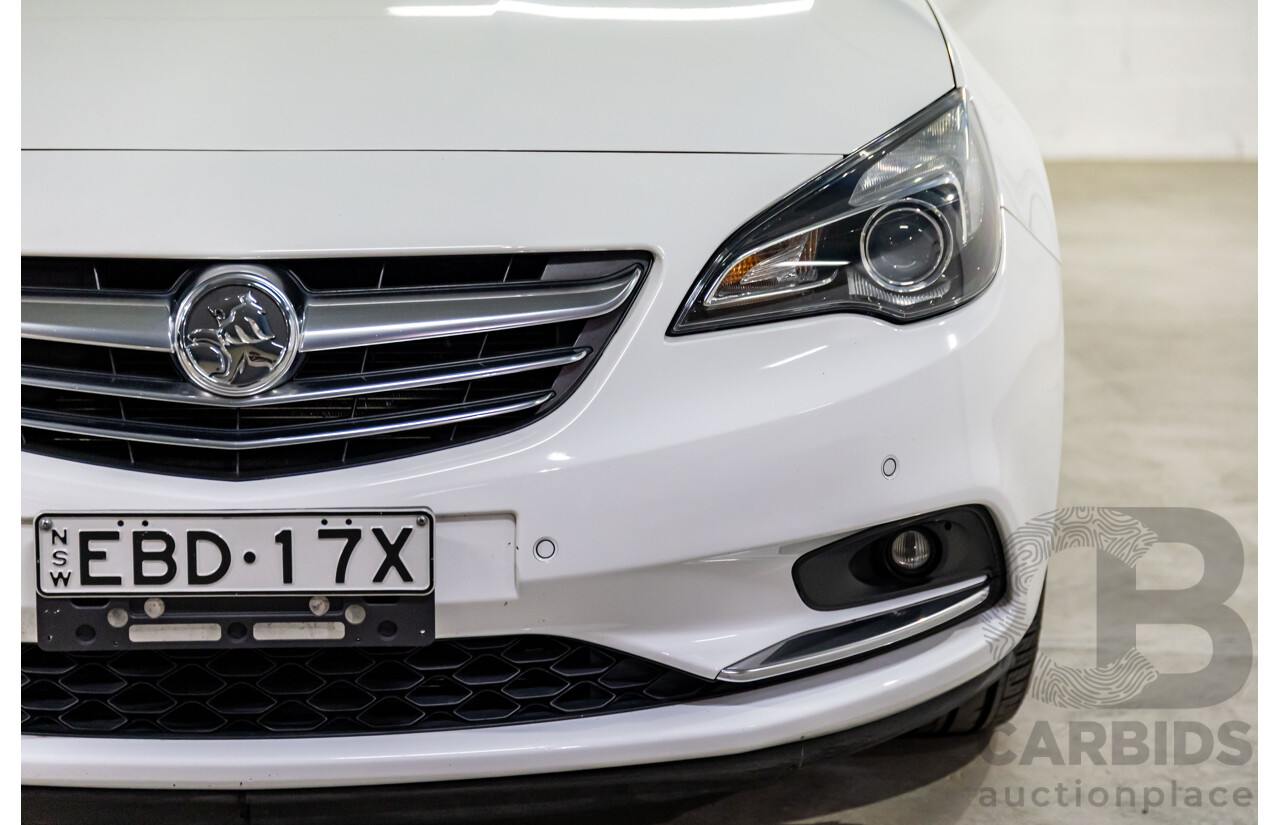 5/2015 Holden Cascada  CJ 2d Convertible Summit White Turbo 1.6L
