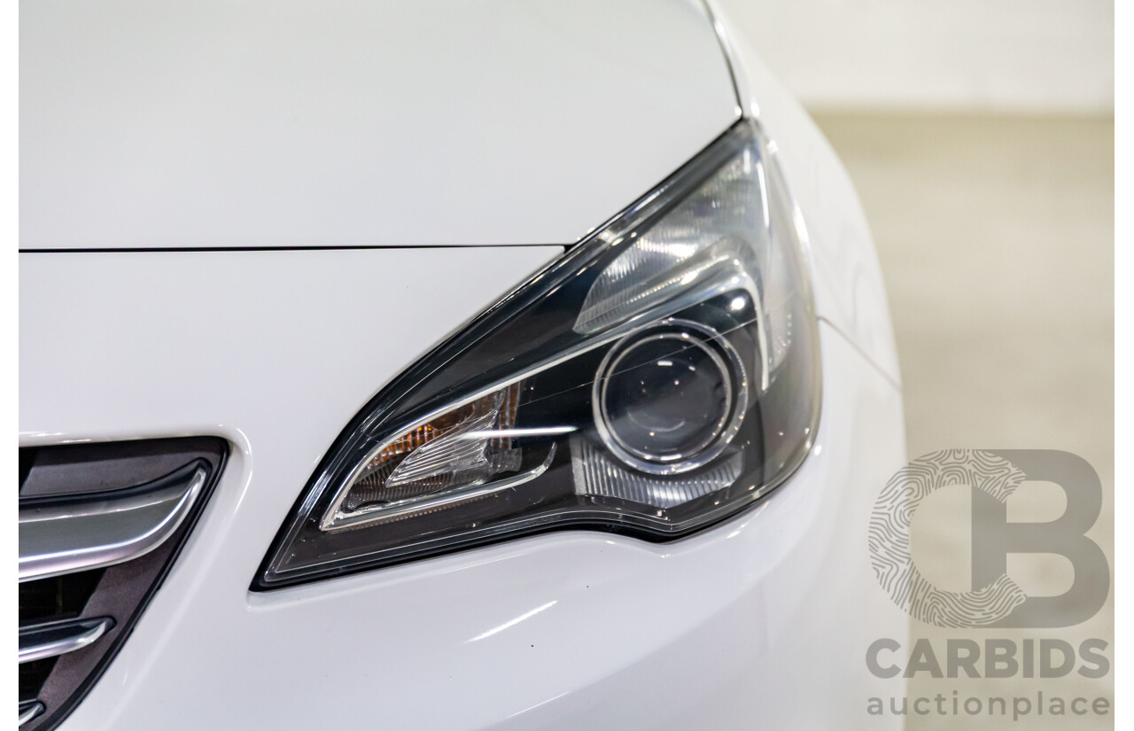 5/2015 Holden Cascada  CJ 2d Convertible Summit White Turbo 1.6L