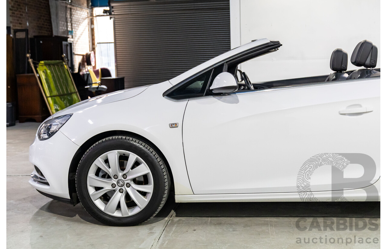 5/2015 Holden Cascada  CJ 2d Convertible Summit White Turbo 1.6L