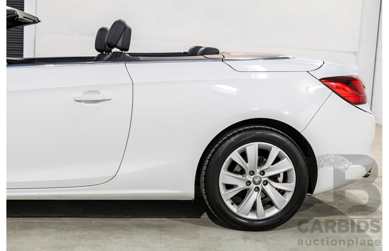 5/2015 Holden Cascada  CJ 2d Convertible Summit White Turbo 1.6L