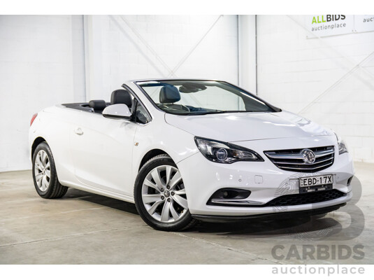 5/2015 Holden Cascada  CJ 2d Convertible Summit White Turbo 1.6L