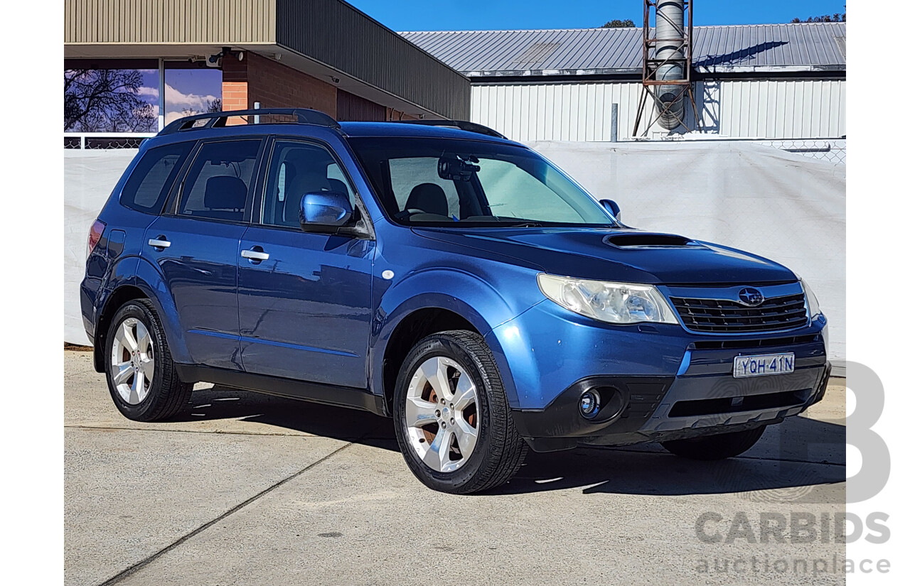 10/2009 Subaru Forester XT MY09 4d Wagon Blue 2.5L