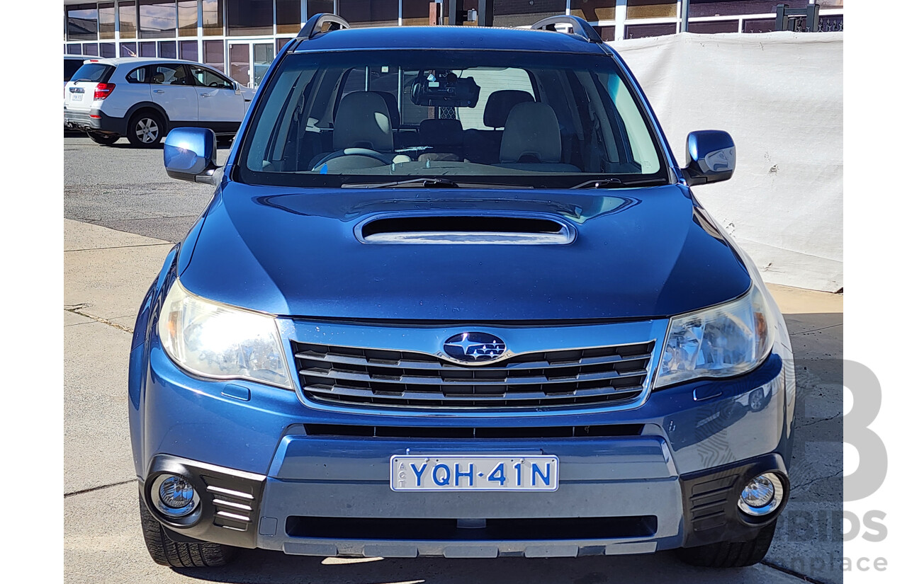 10/2009 Subaru Forester XT MY09 4d Wagon Blue 2.5L