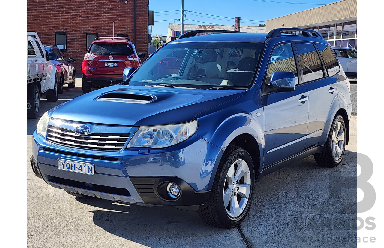 10/2009 Subaru Forester XT MY09 4d Wagon Blue 2.5L