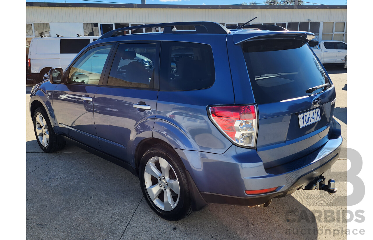10/2009 Subaru Forester XT MY09 4d Wagon Blue 2.5L