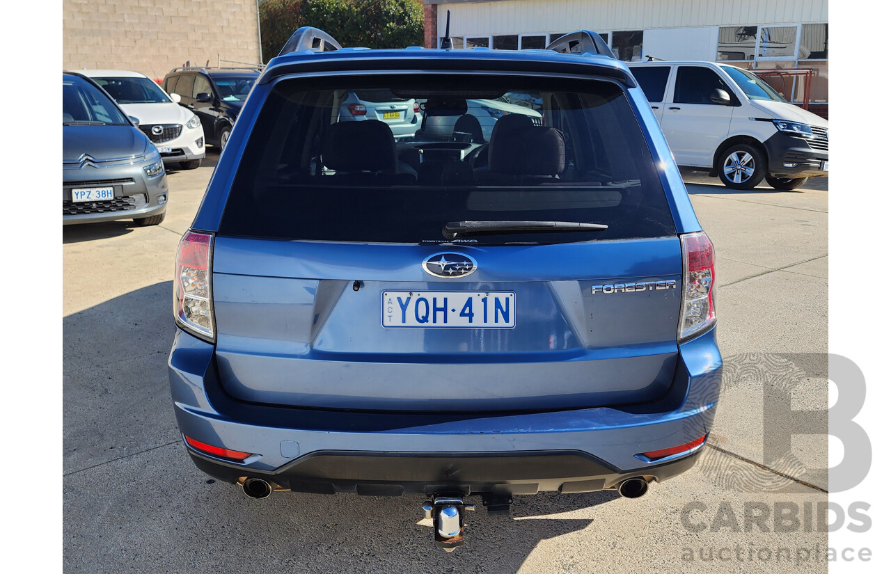 10/2009 Subaru Forester XT MY09 4d Wagon Blue 2.5L