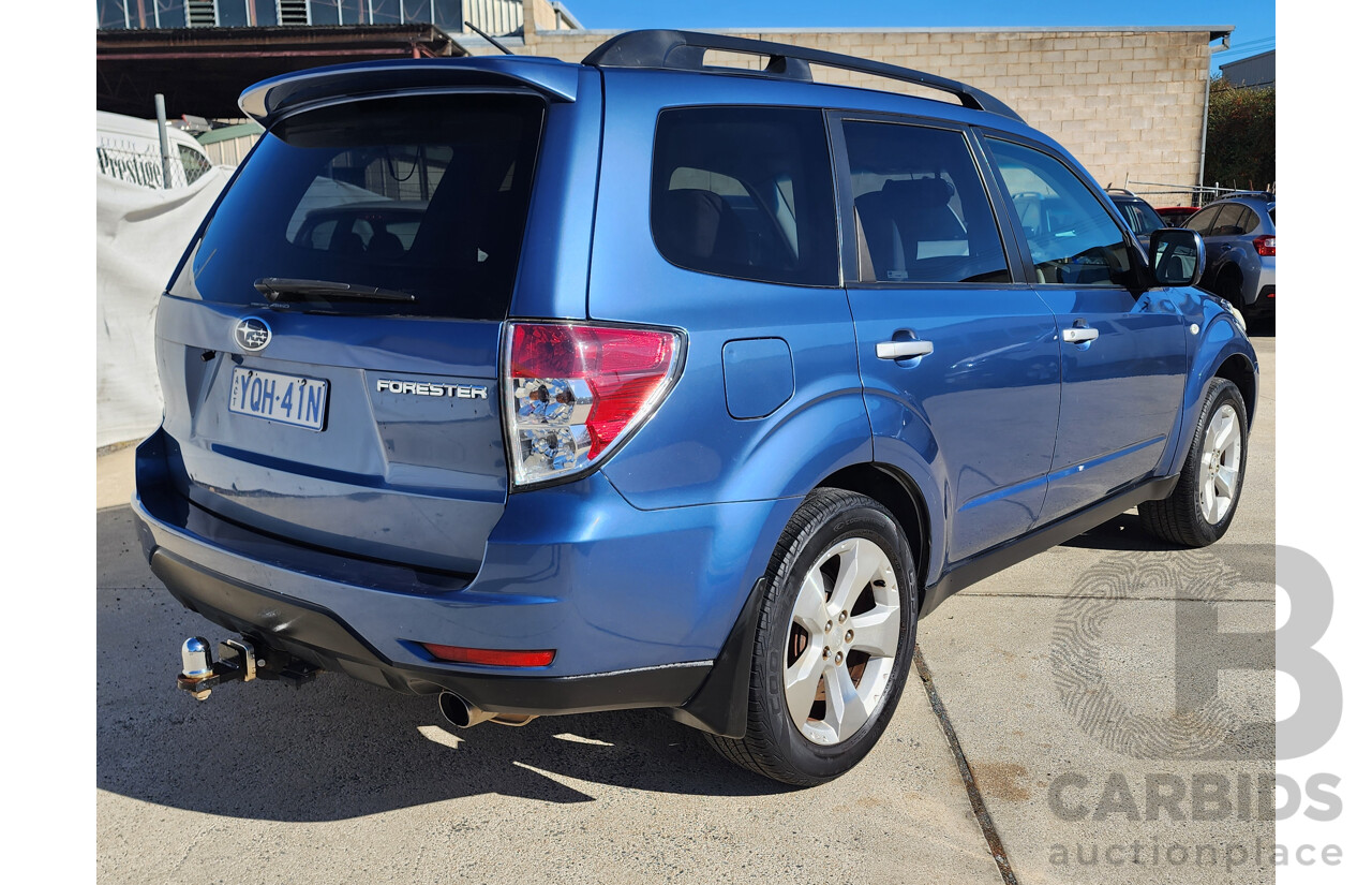 10/2009 Subaru Forester XT MY09 4d Wagon Blue 2.5L