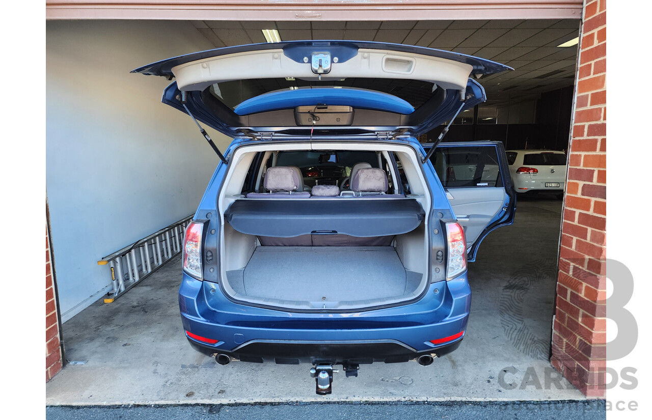 10/2009 Subaru Forester XT MY09 4d Wagon Blue 2.5L