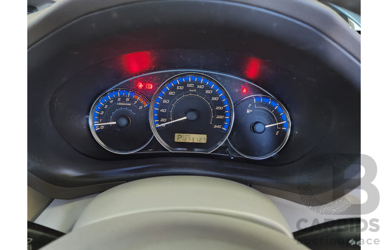 10/2009 Subaru Forester XT MY09 4d Wagon Blue 2.5L