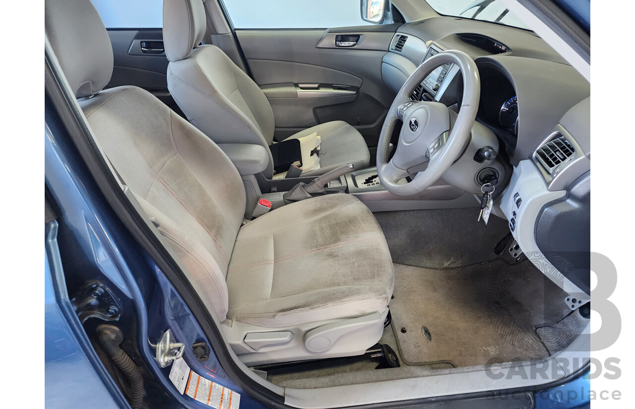 10/2009 Subaru Forester XT MY09 4d Wagon Blue 2.5L