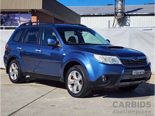 10/2009 Subaru Forester XT MY09 4d Wagon Blue 2.5L