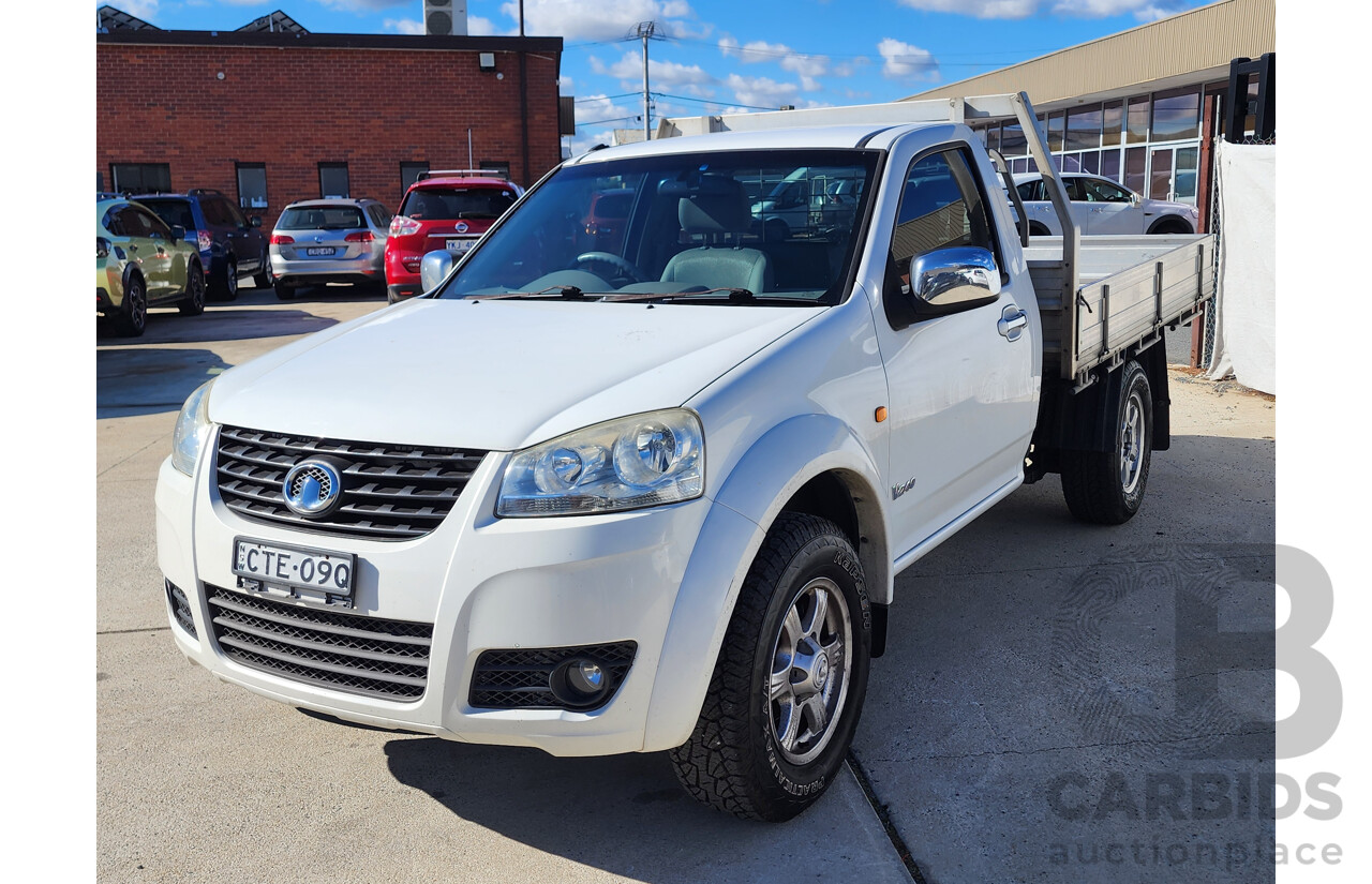 5/2014 Great Wall V240 (4x2) K2 MY11 C/Chas White 2.4L