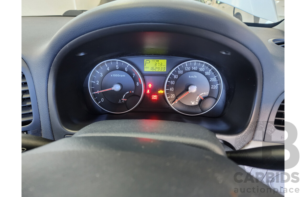 9/2006 Hyundai Accent 1.6 MC 4d Sedan White 1.6L