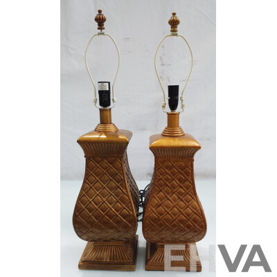 Trinity Table Lamps - Lot of Two