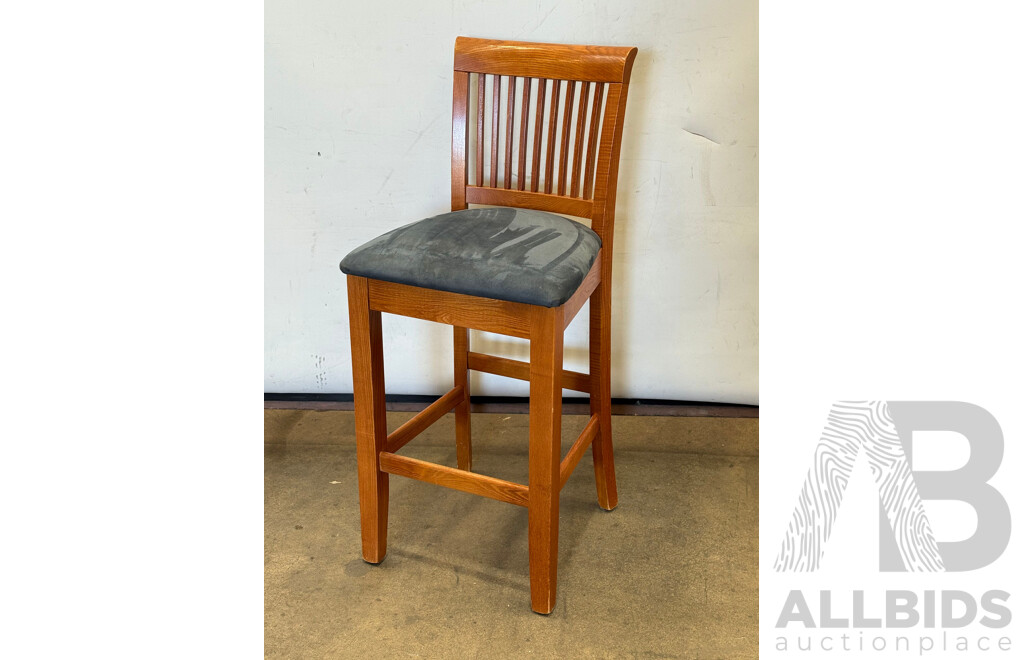 Kitchen Stool with Padded Seat