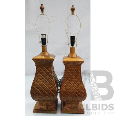 Trinity Table Lamps - Lot of Two