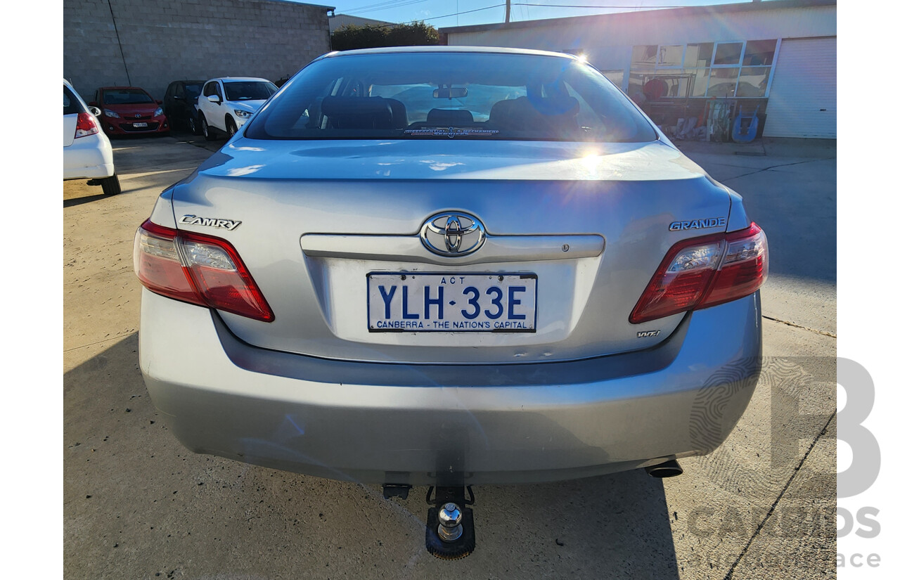3/2008 Toyota Camry Grande ACV40R 4d Sedan Silver 2.4L