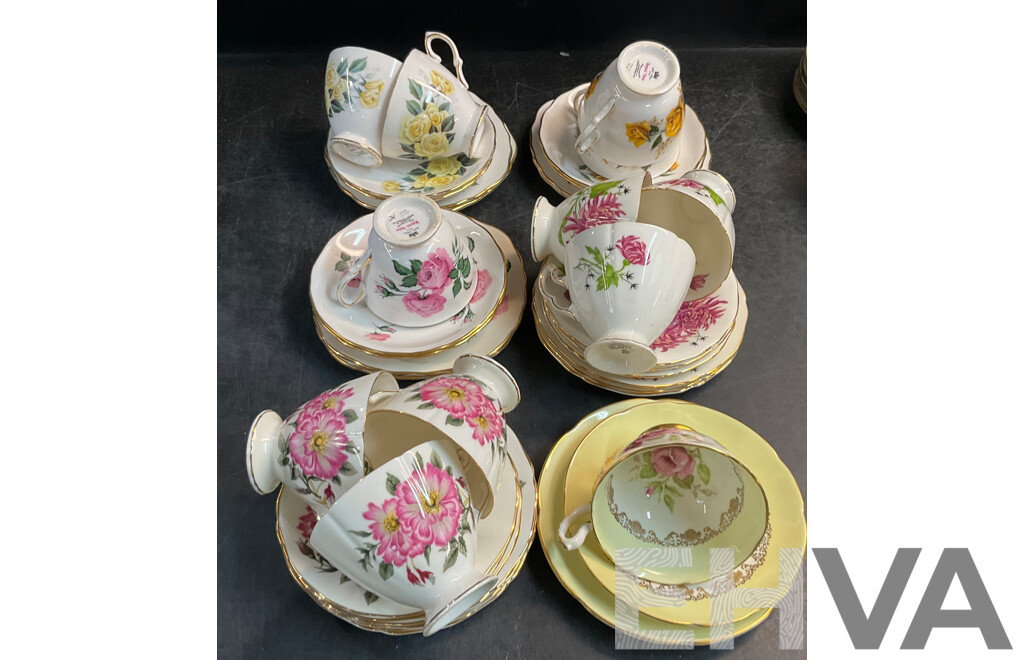 Royal Stuart, Royal Vale, Adderley Tea Set Collection