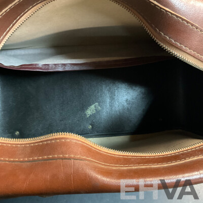 Vintage SAVOY Travel/ Business Bag W/Key
