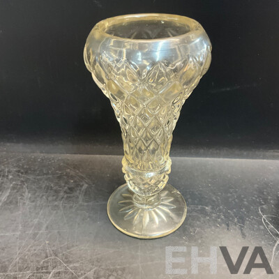 Large Vintage Collection of Various Crystalware and Glassware Included Julia, Bohem Hand Lead Cut Crystal