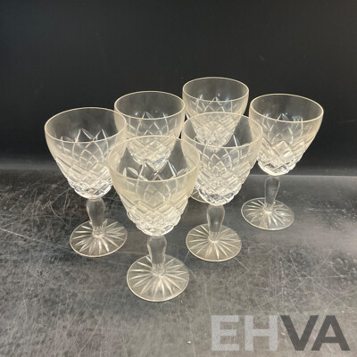 Large Vintage Collection of Various Crystalware and Glassware Included Julia, Bohem Hand Lead Cut Crystal