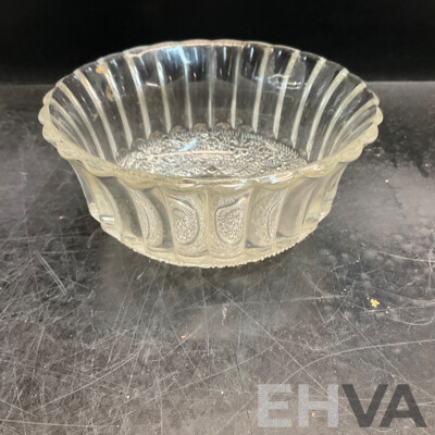 Large Vintage Collection of Various Crystalware and Glassware Included Julia, Bohem Hand Lead Cut Crystal
