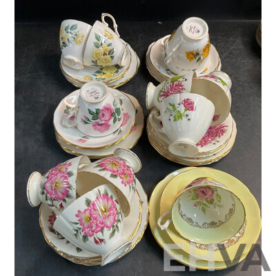 Royal Stuart, Royal Vale, Adderley Tea Set Collection