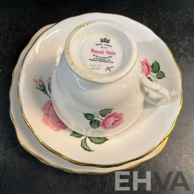 Royal Stuart, Royal Vale, Adderley Tea Set Collection