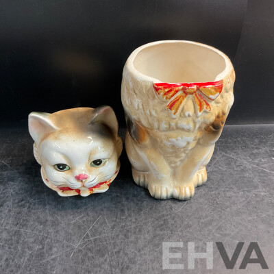 Assorted House Decorative Pots & Jugs and Animal Figurines