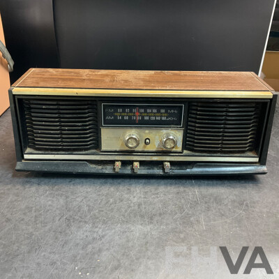 Vintage Household Items Collection - ESKY Portable Cooler, Bush Radio, Rambler Radio, Hecla Turbaire Fan